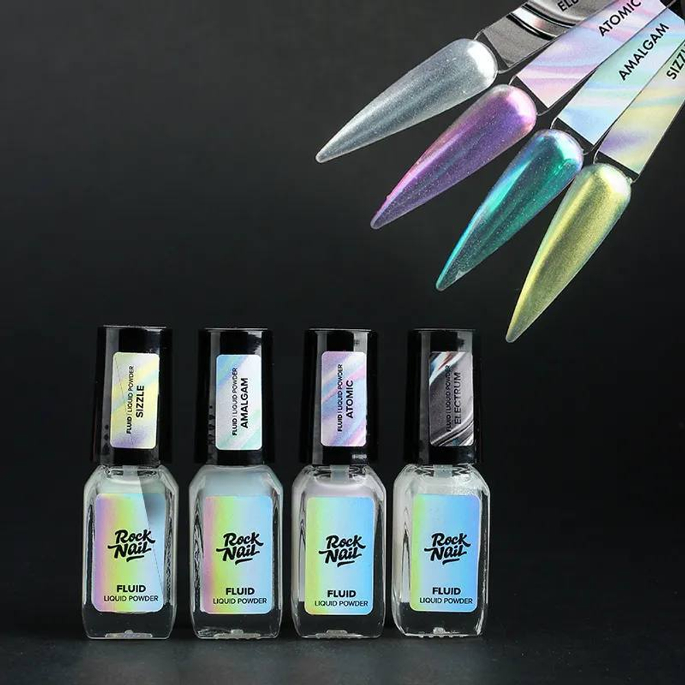 RockNail Жидкая втирка FLUID Atomic, 3мл
