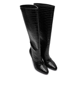 Сапоги казаки на шпильке WHITE 01 Liu Jo - черный(SF4159 EX068)