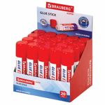 Клей-карандаш BRAUBERG SUPER, 15 г, ЮЖНАЯ КОРЕЯ, 229541