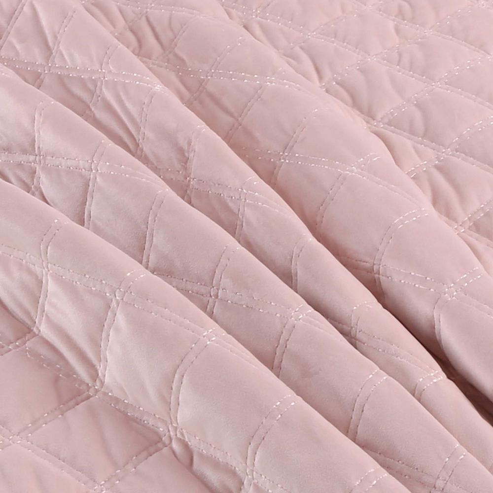 Покрывало 230x250 и 2 наволочки 50х70 Sofi De MarkO Офира светло-розовое