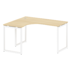 Метал Систем Куатро Стол криволинейный левый на О-образном м/к 40БО.СА-3 (L)