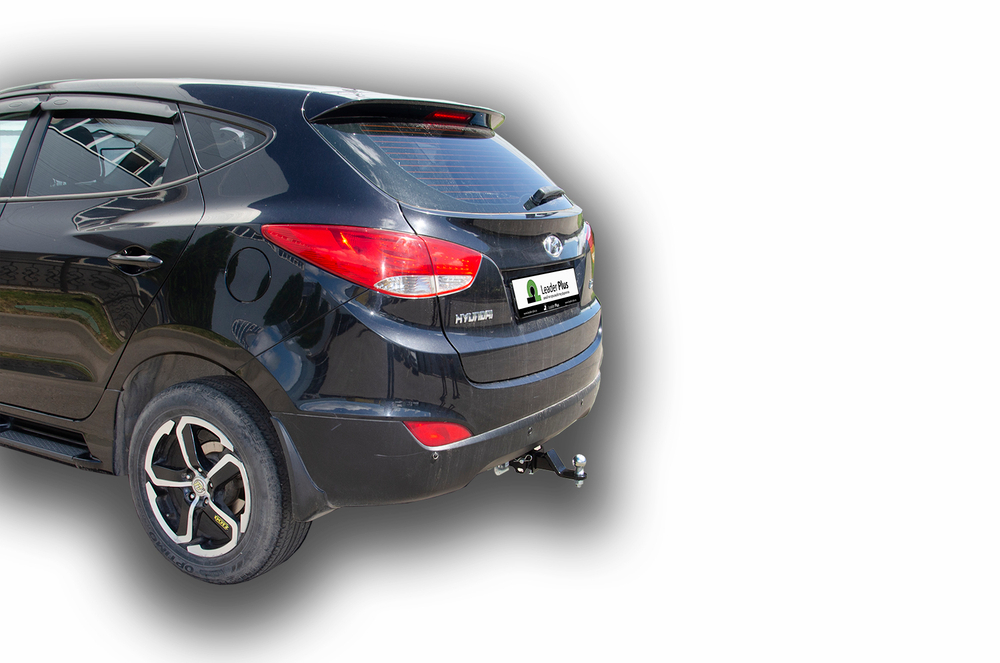 Фаркоп(прицепное) Лидер-Плюс для KIA SPORTAGE (SL) 2010-2016 / HYUNDAI IX 35 (LM) 2010-2015 ( ШАР ВСТАВКА 50*50 )(паспорт и сертификат в комплекте)(без электрики)K112-E