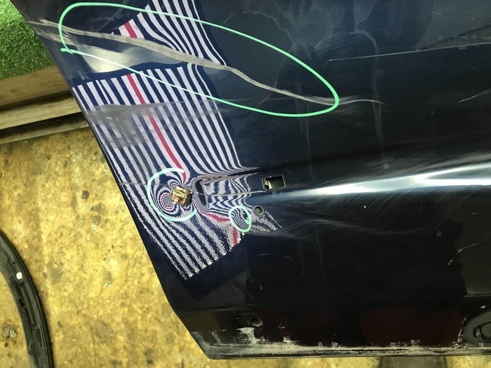 Дверь задняя правая Rolls-Royce Cullinan (18-нв)