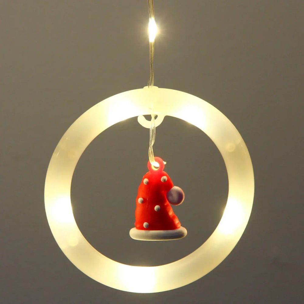 Гирлянда для дома БАХРОМА «С Новым Годом» ш2,5м* в0,45/0,65м 110 ламп LED, прозрачн.пров, 8 режимов, IP-20, Теплый белый (возможность соединения)