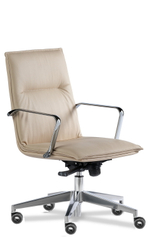 Кресло для руководителя Эпсилон лайн хром В