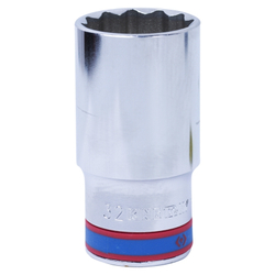 Головка торцевая глубокая двенадцатигранная 1/2&quot;, 32 мм KING TONY 423032M