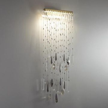 5420/10WL HALL ODL_EX25 79 античная бронза/металл/стекло/хрусталь Настенный светильник LED 10W 4000K 573Лм AFINA