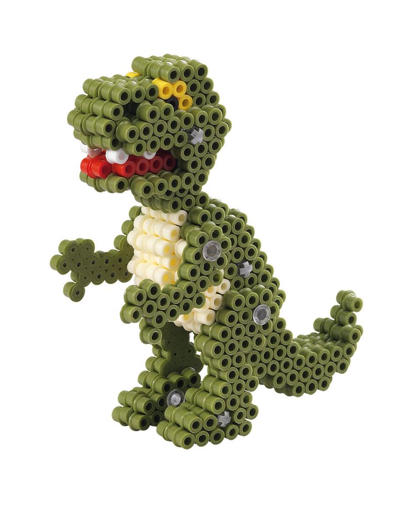 Hama Набор термомозаики Midi 2500 шт + Динозаврики 3D (3250)