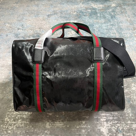 Gucci Large Duffle Bag with Web 45 cm