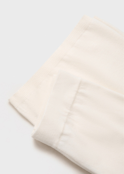 Брюки из тонкого трикотажа с широкими штанинами