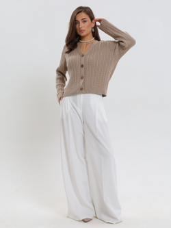 Кардиган «Мелкие косички»