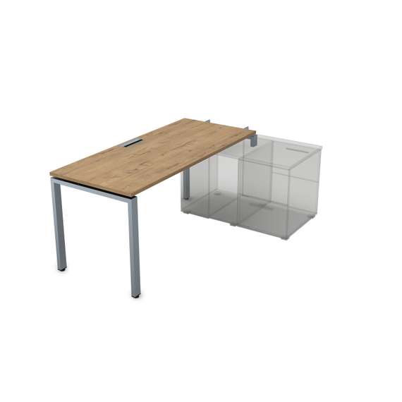 СТН-П.989 Стол системы БЕНЧ линейный три опоры, начальный (1400*800*750)