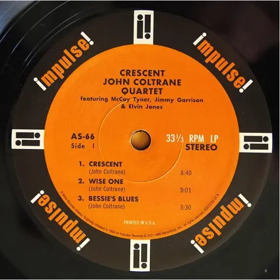 John Coltrane Quartet – Crescent (Acoustic Sounds) LP