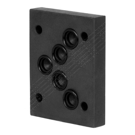 EB105 - Плита-заглушка Ду10, ISO 4401-05 / CETOP05, все каналы заглушены