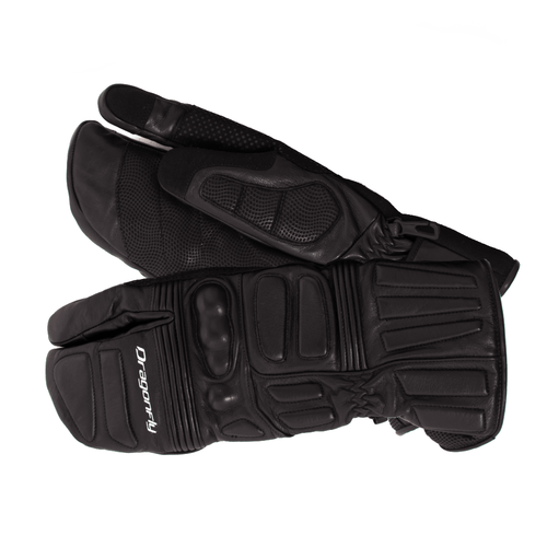 Snowmobile Leather Mittens / Черный