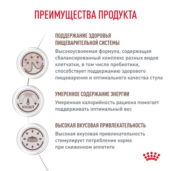 Пауч Royal Canin GastroIntestinal Moderate Calorie для кошек, склонных к набору веса, при расстройствах пищеварения