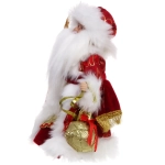 Дед Мороз «Новогодняя пьеса» 30 см в красной шубке