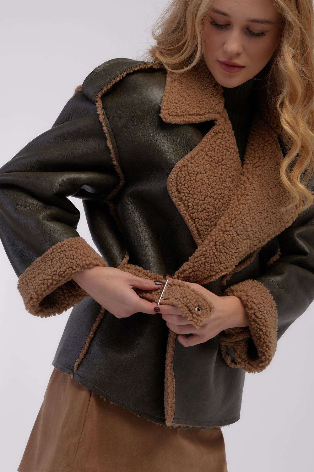 Куртка из экокожи CLOTHÉ