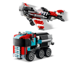 LEGO Creator 31146 — грузовик-платформа с вертолётом, конструктор 3-в-1