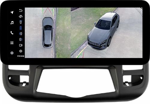 Магнитола для Nissan Teana J32 2008-2013 (ШГУ цветной, рамка тип 3) - Teyes LUX ONE 360 монитор 12.3" 2K QLED на Android 10, Быстрая, CarPlay, 4G SIM-слот, 4 камеры в комплекте