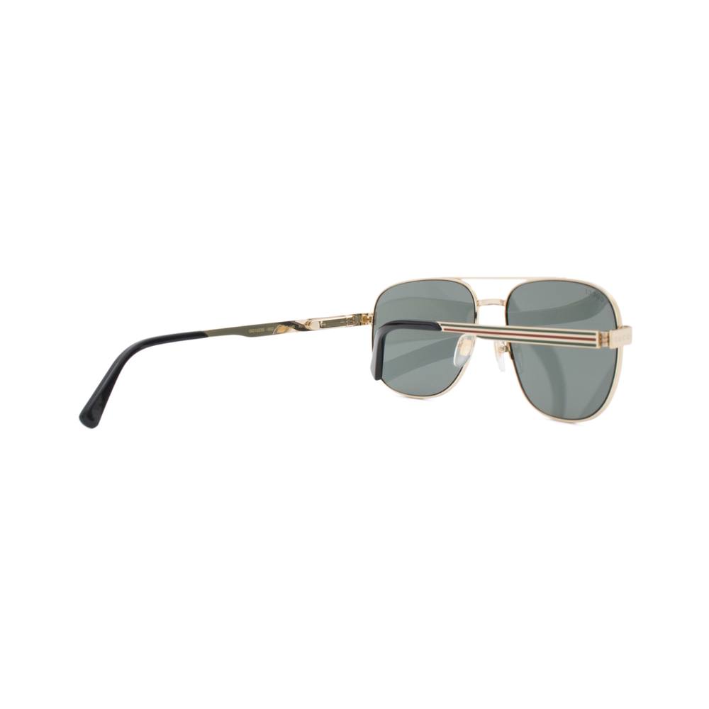 Очки GUCCI GG1223S-002 пилот золото