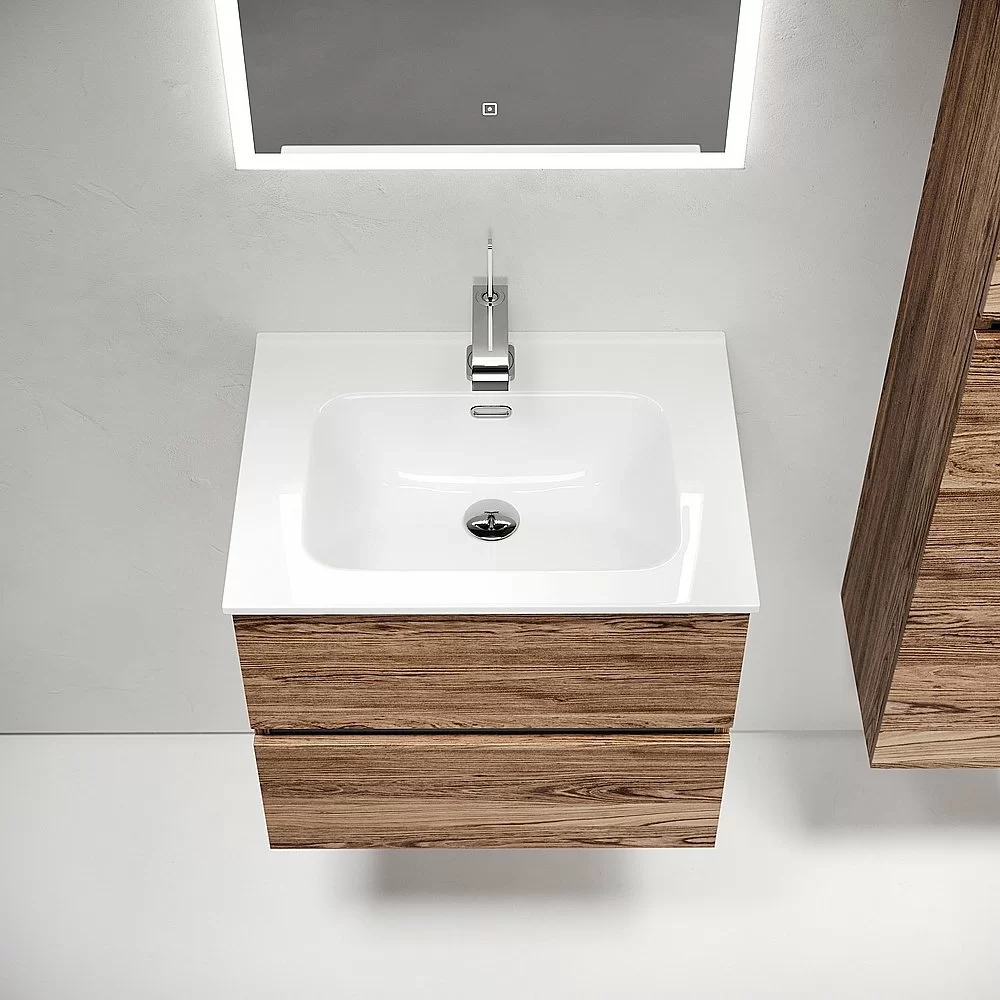 Тумба с раковиной Sancos Urban 60 UR60ECH дуб чарльстон
