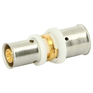 Муфта пресс редукционная Uni-Fitt 26х20 для металлопластиковых труб фитинг (700G8700)