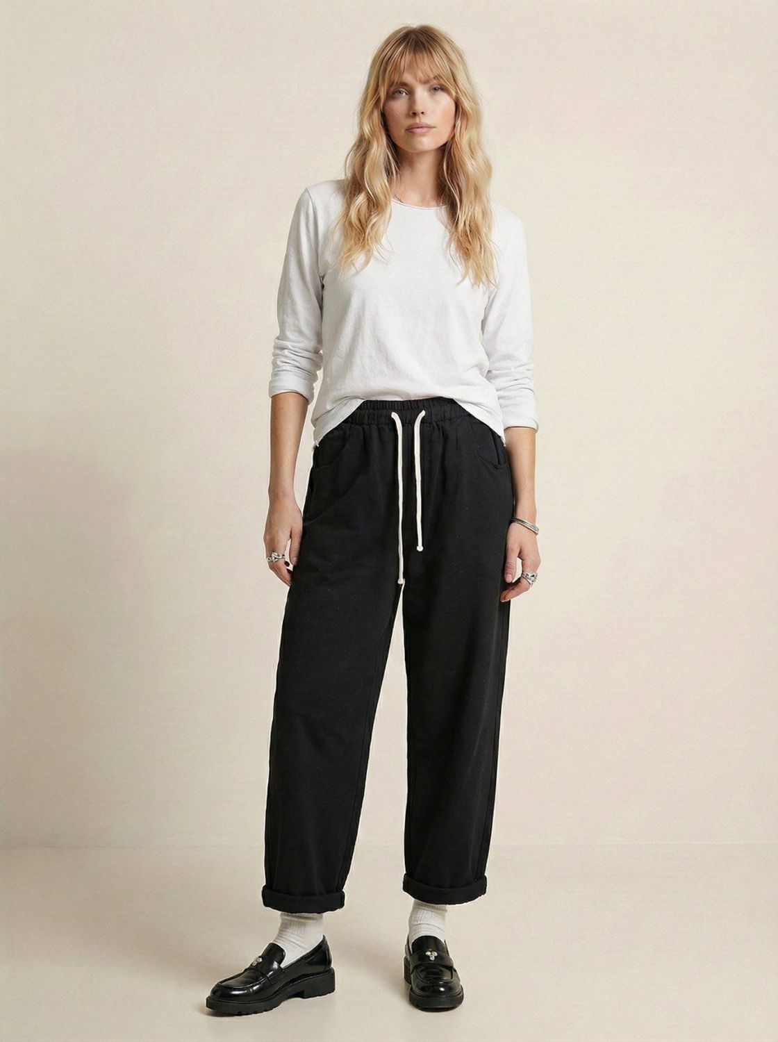 Брюки, ballerina, Lucky 25 (черный)