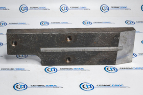 Пластина (отбойник) задней рессоры боковая правая FAW 6х4 2912437A96AJ/A