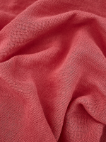 Ткань Муслин двухслойный, 125 гр/м2, 100% хлопок, ш. 145 см, малиновый