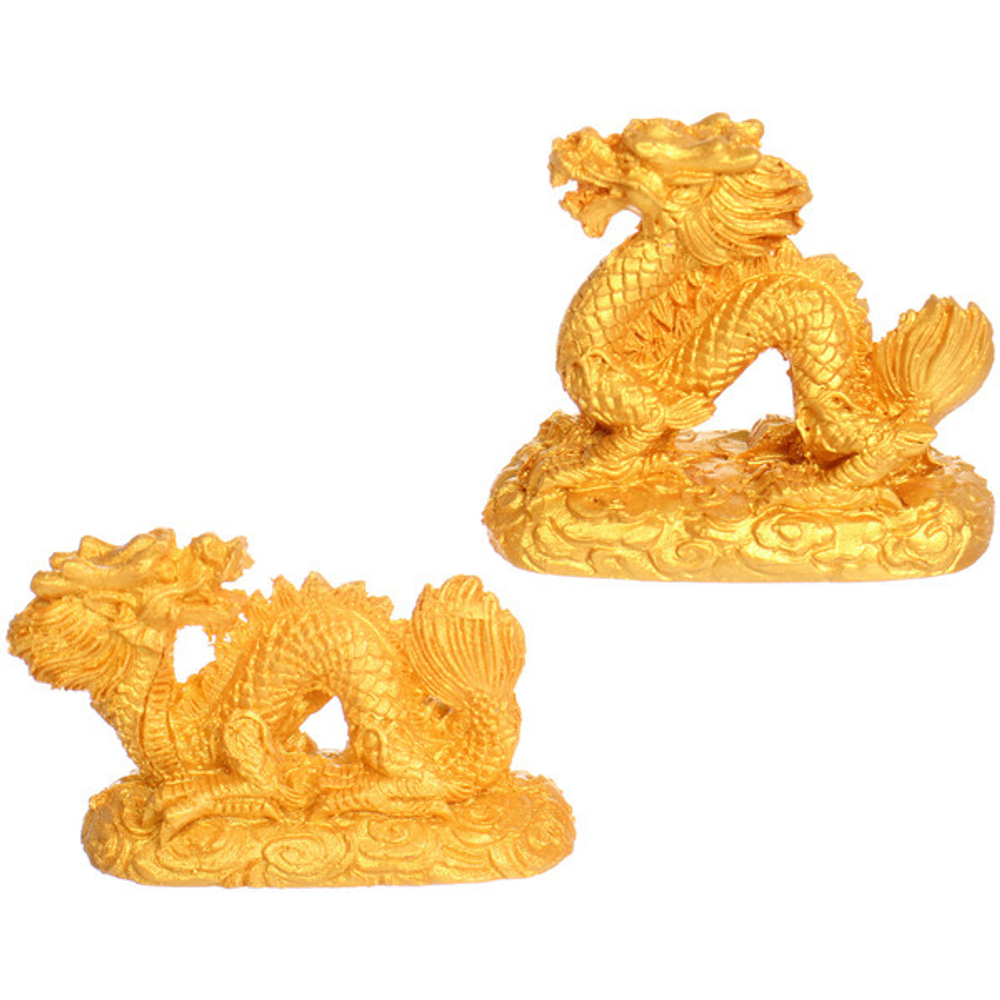 Фигурка «Дракон - Денежная сила» 7*2,5*5,5 см, микс