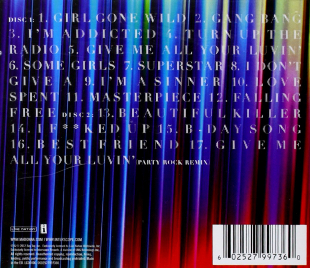Madonna / MDNA (Deluxe Edition)(2CD)