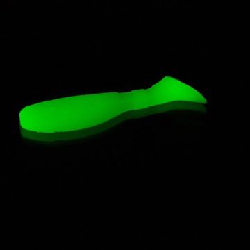 Виброхвост Helios Chubby 3,55"/9 см Phosphorus 5шт. (HS-4-041)