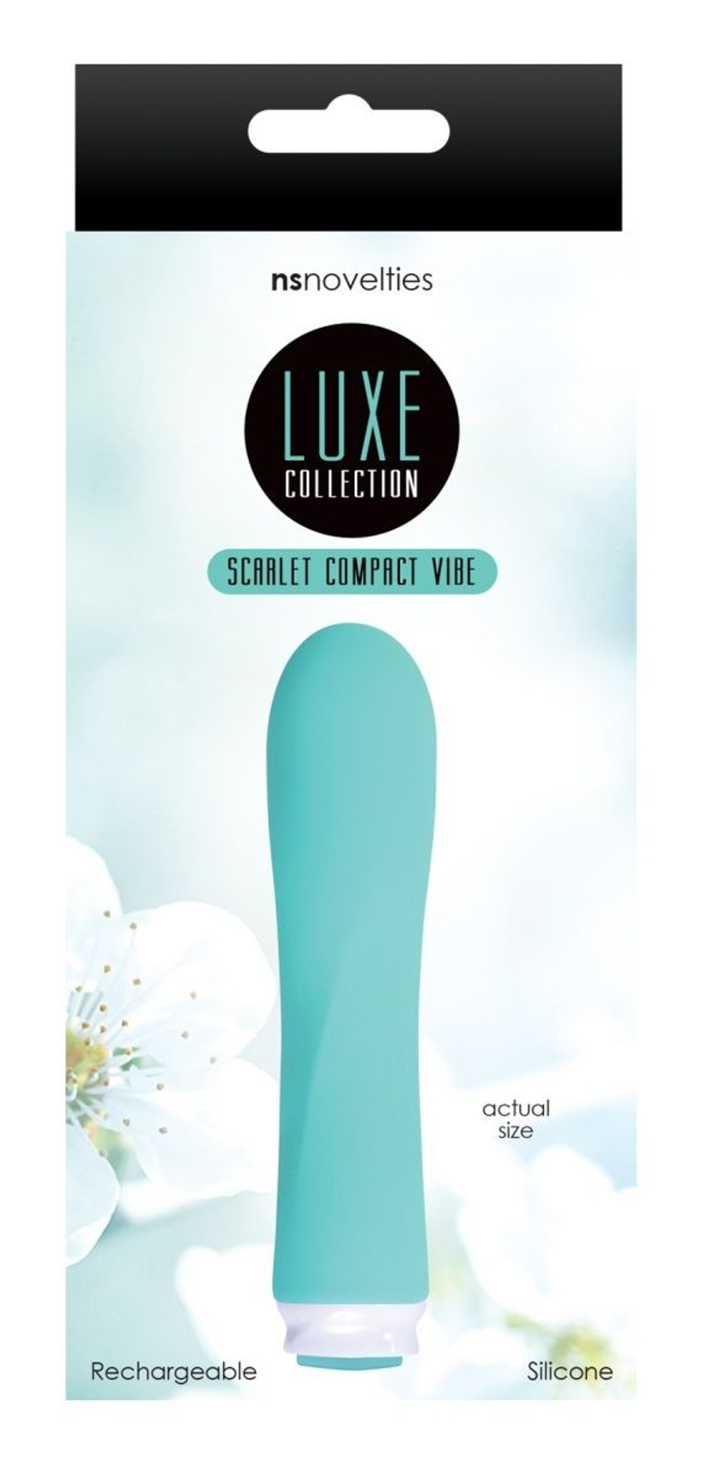 Мятный мини-вибратор Compact Vibe Scarlet - 11 см. (Цвет: мятный)