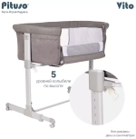 PITUSO Колыбель Vito Dark grey /темно-серый