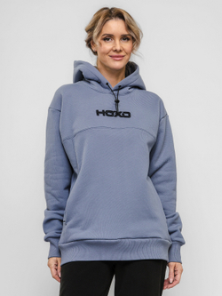 Худи "НОХО" унисекс, цвет "Полярный василёк"