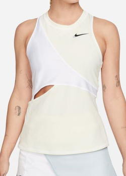 Женский топ теннисный Nike Court Dri-Fit Slam Tennis Tank W - желтый