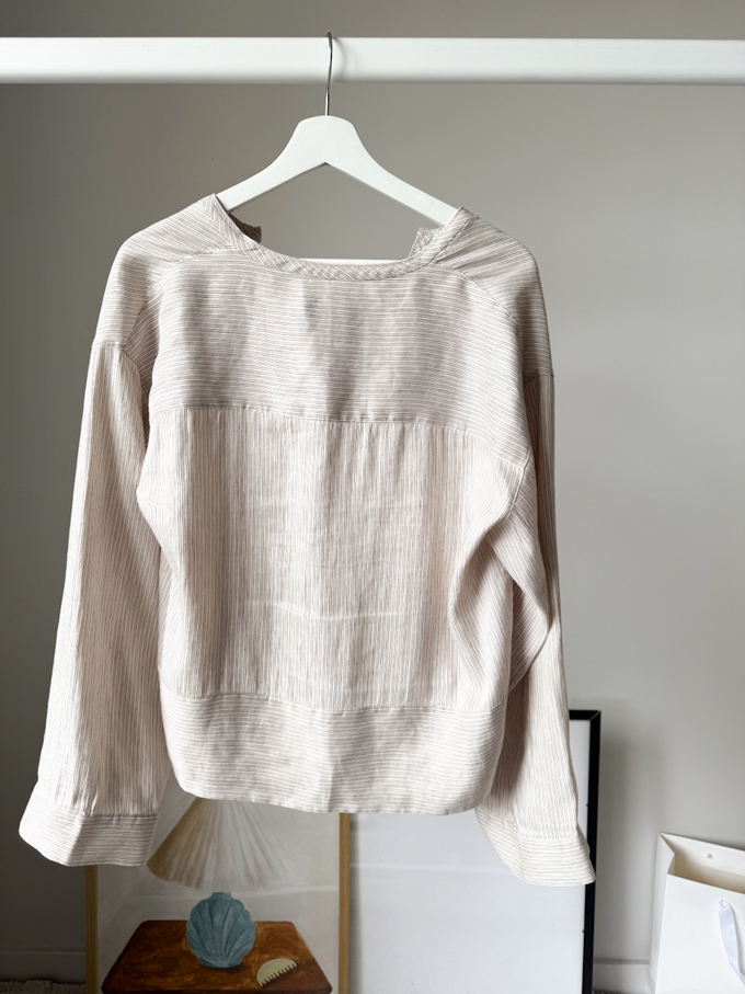 Льняная рубашка Massimo Dutti, XS