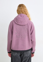 Carhartt WIP Флисовая куртка - Фиолетовый