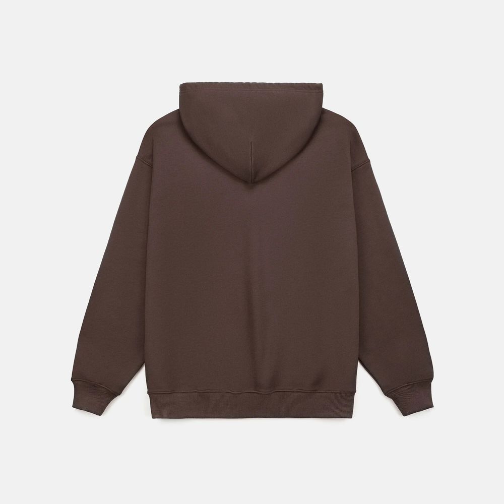 Худи Яндекс «Культурный код Москвы» МГУ коричневый