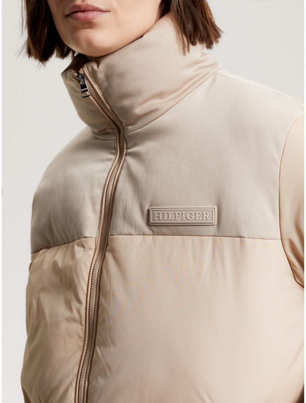 Утепленная куртка Tommy Hilfiger New York TH Protect Merino Beige