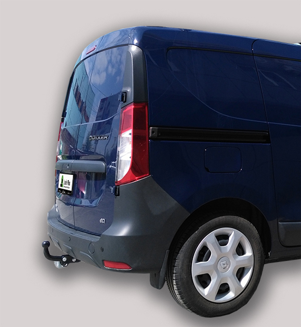 Фаркоп Лидер-Плюс для RENAULT DOKKER 2012- с электрикой (Smart) и сертифкатом в комплекте арт.(R118-A)