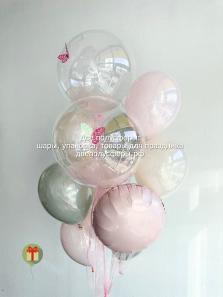 Фонтан из шаров Нежность