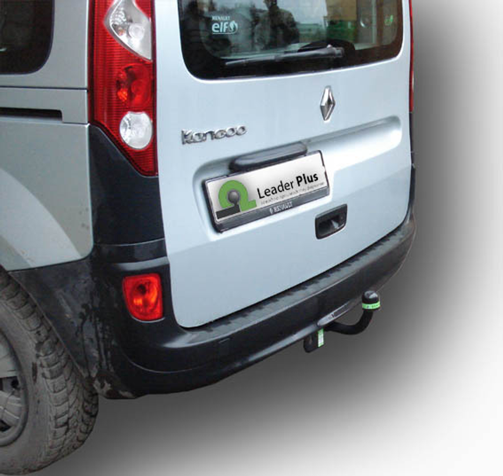 Фаркоп(прицепное) Лидер-Плюс для RENAULT KANGOO 2 (2008-2013)(паспорт и сертификат в комплекте)(без электрики)R112-A