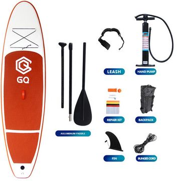 Надувная SUP-доска JS Board GQ Orange GQ290 290х76х10 см полный комплект