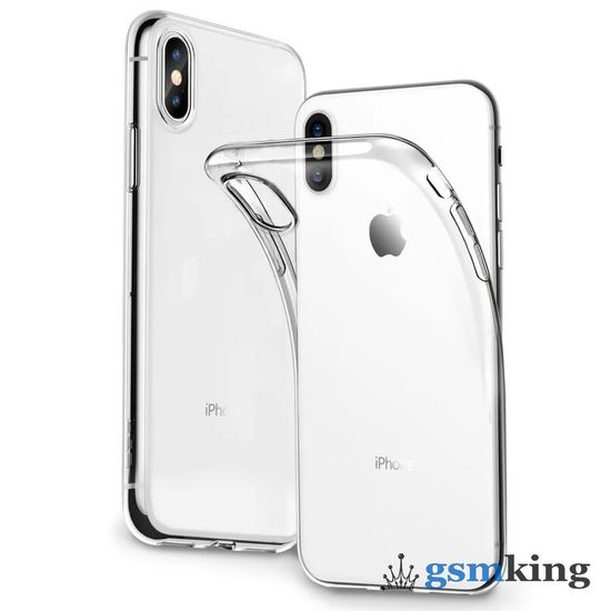Silicone Case for Apple iPhone XS Max Clear (Прозрачный)