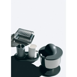 Alessi Стальная масленка со стеклянной крышкой