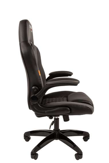 Офисное кресло Chairman   game 15 Россия экопремиум черный/серый н.п.