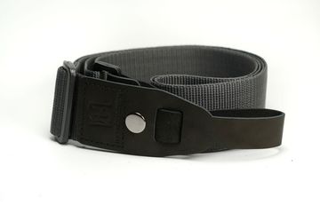 MB5072-158 Ремень для гитары, нейлоновый, темно-серый, Mamba straps