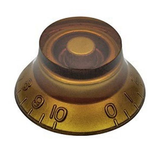 PAXPHIL KSP12-BWN Ручка потенциометра для электрогитары, коричн.